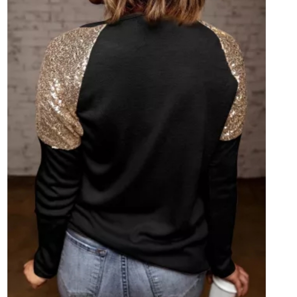 🍭💕New boutique sequins long sleeved top - Picture 7 of 12